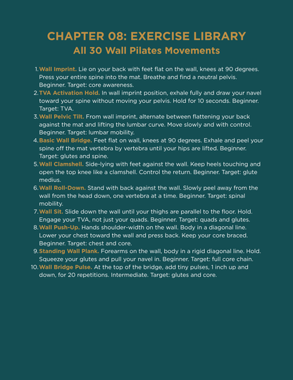 Wall Pilates for Core Strength: The 21-Day No-Equipment Challenge