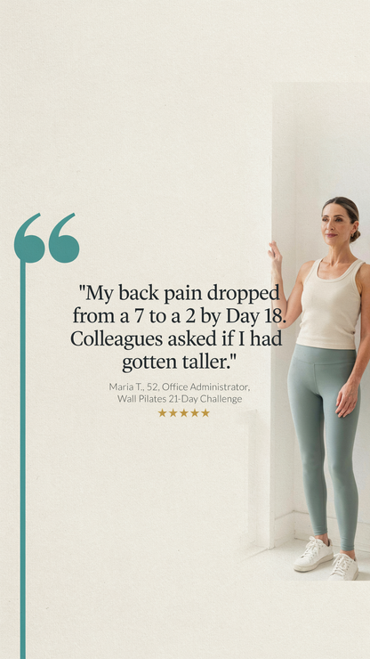Wall Pilates for Core Strength: The 21-Day No-Equipment Challenge