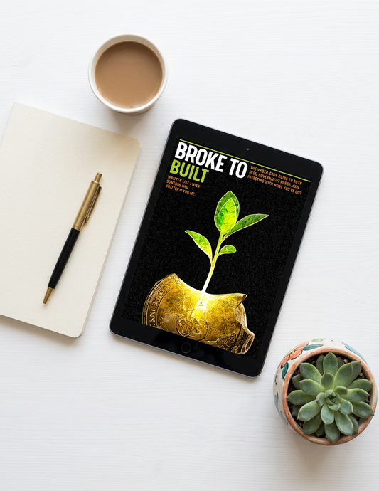 Broke to Built: The Under-$40K Guide to Roth IRAs, Government Perks & Investing With What You've Got
